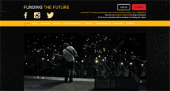 Desktop Screenshot of fundingthefuturelive.org